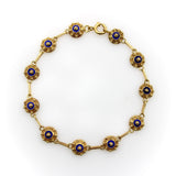 Vintage 19.2K Gold Cannetille Portuguese Bracelet Bracelet Kirsten's Corner