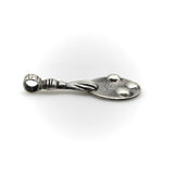 Sterling Silver Vintage Berber Coin Pendant with Hand from Morocco Pendant, Charm Kirsten's Corner