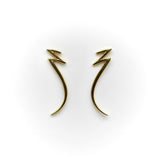 18K Gold Tiffany & Co. Paloma Picasso Zig-Zag Scribble Earrings Tiffany & Co.