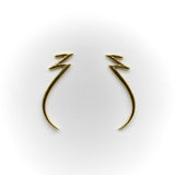 18K Gold Tiffany & Co. Paloma Picasso Zig-Zag Scribble Earrings Tiffany & Co.