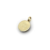 14K Gold Signature Galaxy Moon and Stars Pendant with Diamond and Enamel Kirsten's Corner