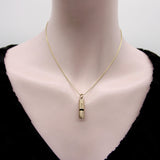 Victorian 9K Gold Hand-Engraved Whistle jewelry Kirsten's Corner
