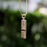 Victorian 9K Gold Hand-Engraved Whistle jewelry Kirsten's Corner