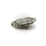Victorian Sterling Silver Helmeted Greek Warrior God Brooch Kirsten's Corner