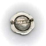 Victorian Sterling Silver Helmeted Greek Warrior God Brooch Kirsten's Corner