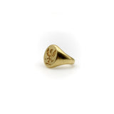 18K Gold Victorian Eagle Intaglio Signet Ring Ring Kirsten's Corner