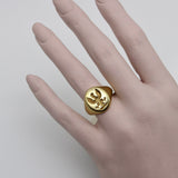 18K Gold Victorian Eagle Intaglio Signet Ring Ring Kirsten's Corner