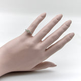 Art Deco 14K White Gold Old Mine Cut Diamond Engagement Ring jewelry Kirsten's Corner