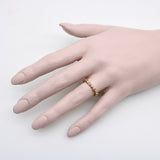Vintage 14K Rose Gold Diamond Bubble Ring jewelry Kirsten's Corner