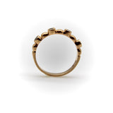 Vintage 14K Rose Gold Diamond Bubble Ring jewelry Kirsten's Corner