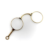 Edwardian 14K Gold Mechanical Lorgnette Objects of Vertu Kirsten's Corner