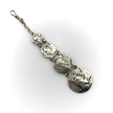 Victorian Shiebler Homeric Sterling Silver Graduated Watch Fob Fob Pendant Kirsten's Corner