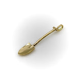 18K Gold Signature Shovel Charm or Pendant Kirsten's Corner