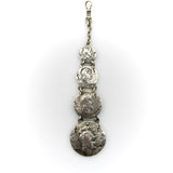 Victorian Shiebler Homeric Sterling Silver Graduated Watch Fob Fob Pendant Kirsten's Corner