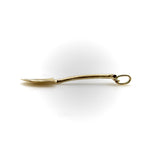 18K Gold Signature Shovel Charm or Pendant Kirsten's Corner