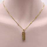 14K Victorian Gold in Quartz Fob Pendant Fob Pendant Kirsten's Corner