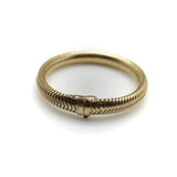 14K Gold Mid-Century Thick Snake Chain Bracelet Bracelet Kirsten's Corner