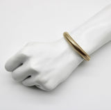 14K Gold Mid-Century Thick Snake Chain Bracelet Bracelet Kirsten's Corner