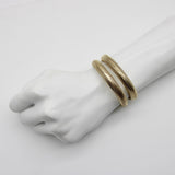 14K Gold Mid-Century Thick Snake Chain Bracelet Bracelet Kirsten's Corner