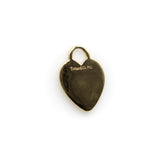 Vintage 18K Gold Blank Tiffany & Co. Heart Tag Charm Pendant, Charm Tiffany & Co.