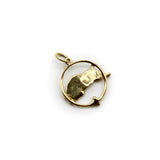 Edwardian 18K Gold Truffle-Hunting Boar Pendant pendant, Charm Kirsten's Corner