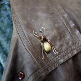 Victorian Gold Fill Beetle Brooch Brooch Kirsten's Corner