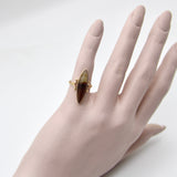 Victorian 10K Gold Banded Agate Ring Ring Kirsten's Corner Jewelry