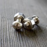 Vintage Sterling Silver Tiffany & Co. Nut and Bolt Cufflinks Tiffany & Co.