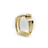 Vintage 18K Gold Frank Gehry Torque Hoop Earrings for Tiffany & Co Earrings Kirsten's Corner