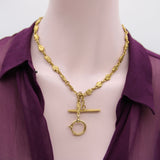 Alaskan Gold Rush 20K Gold Nugget Watch Chain and Necklace Chain Kirsten's Corner