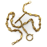 Alaskan Gold Rush 20K Gold Nugget Watch Chain and Necklace Chain Kirsten's Corner