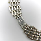 Vintage Sterling Silver Taxco Wide-Link Collar Necklace
