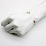 14K Gold Diamond Tipped Cuff Bracelet by Kimberly Doyle Kirsten's Corner