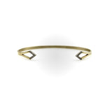 14K Gold Diamond Tipped Cuff Bracelet by Kimberly Doyle Kirsten's Corner