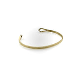 14K Gold Diamond Tipped Cuff Bracelet by Kimberly Doyle Kirsten's Corner