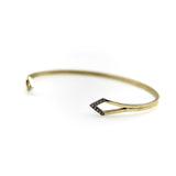 14K Gold Diamond Tipped Cuff Bracelet by Kimberly Doyle Kirsten's Corner