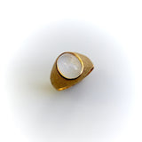 18K Gold Retro Tiffany & Co. Moonstone Ring Ring Kirsten's Corner