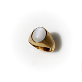 18K Gold Retro Tiffany & Co. Moonstone Ring Ring Kirsten's Corner
