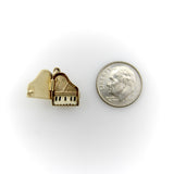 Vintage 14K Gold Tiny Grand Piano Charm or Pendant Pendant, Charm Kirsten's Corner