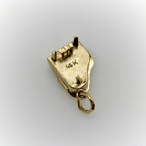 Vintage 14K Gold Tiny Grand Piano Charm or Pendant Pendant, Charm Kirsten's Corner