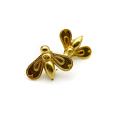 22K Gold Maija Neimanis Bee Earrings Earrings Kirsten's Corner