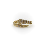 Vintage 14K Gold Diamond Snake Bypass Ring RING Kirsten's Corner