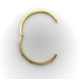Victorian 14K Gold Greek Key Design Bracelet with Sapphires Bracelet Kirsten's Corner