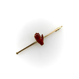 Edwardian 9K Gold Hand of Ulster Brooch