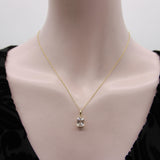 Signature 14K Gold Rainbow Moonstone Pendant Pendant Kirsten's Corner