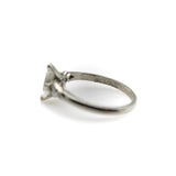 Vintage Marquise Diamond and Platinum Engagement Ring Rings Kirsten's Corner