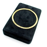 Vintage 18K Gold Tiffany & Co. Square Bar Link Necklace necklace Kirsten's Corner