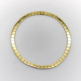 Vintage 18K Gold Tiffany & Co. Square Bar Link Necklace necklace Kirsten's Corner