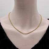 Vintage 14K Gold 18” Rope Chain Chain Kirsten's Corner