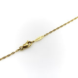 Fabergé 18K Gold Mariners Link Chain with Guilloché Enamel Stations Chain Kirsten's Corner